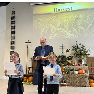 Giving Thanks at Harvest Festival