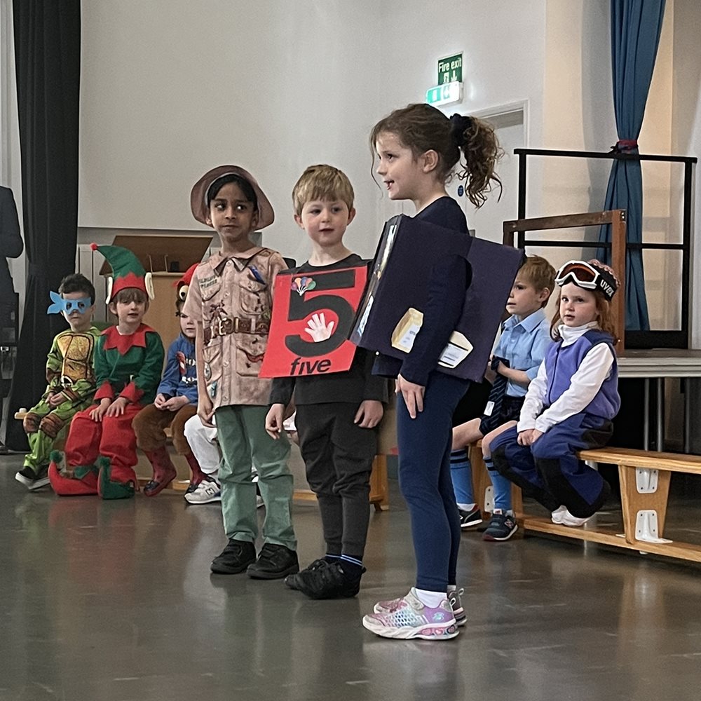 Reception's First Ever Class Assembly