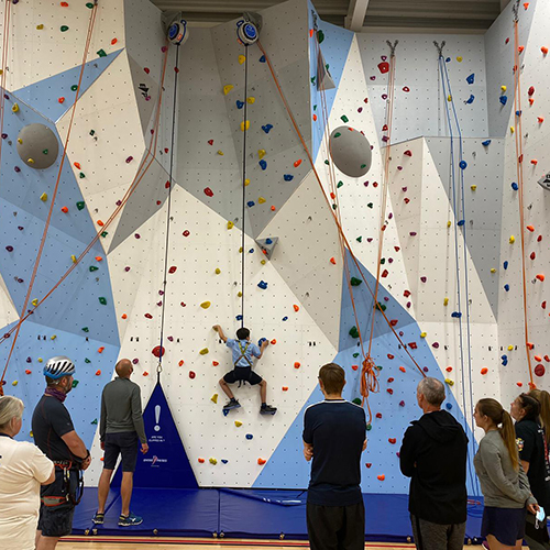 Climbing Wall Excitement at St Margaret’s